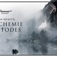 Die Serie "Die Chemie des Todes" von Simon Beckett: Ein Mann im Nebel, eine mysteriöse Landschaft und die Suche nach Antworten.