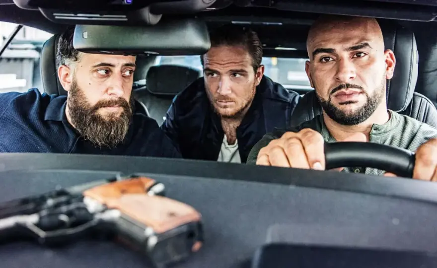 Besetzung von 4 Blocks - Diese Figuren tragen die Serie
