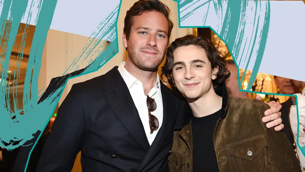 Armie Hammer und Timothée Chalamet, die Hauptdarsteller von 