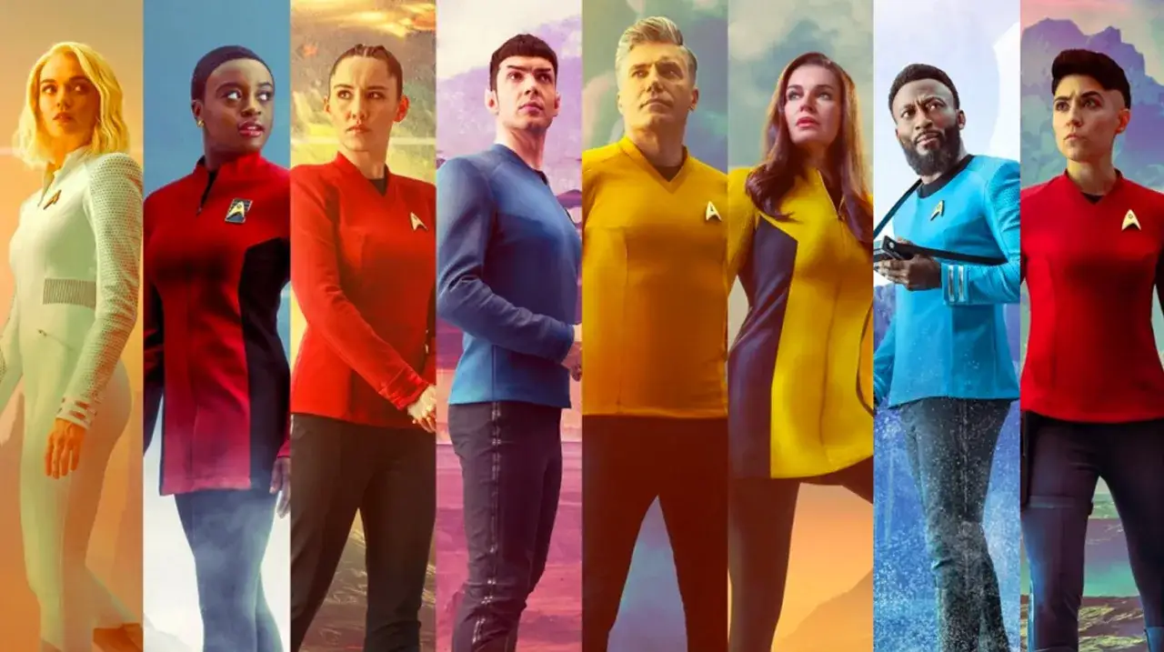 Besatzung der Enterprise erkundet ein strange new world.
